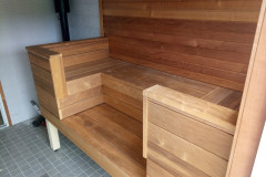 Suoralinjaiset lämpökäsitellyt haapalauteet